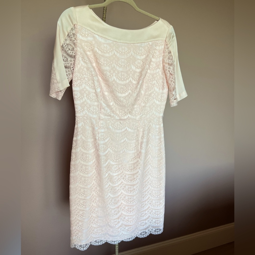 Pink lace Antonio Melani dress